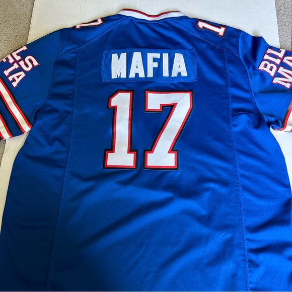 Josh Allen Jersey XL # 17 Buffalo Bills Mafia-NFL-Only Available At Stadium-NWOT - Picture 4 of 8